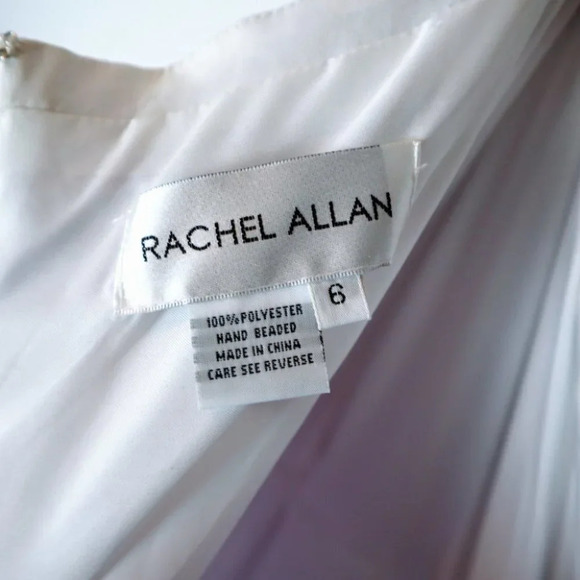 NWT Rachel Allan Two Piece Black Purple Formal Gown $538 - Picture 12 of 13